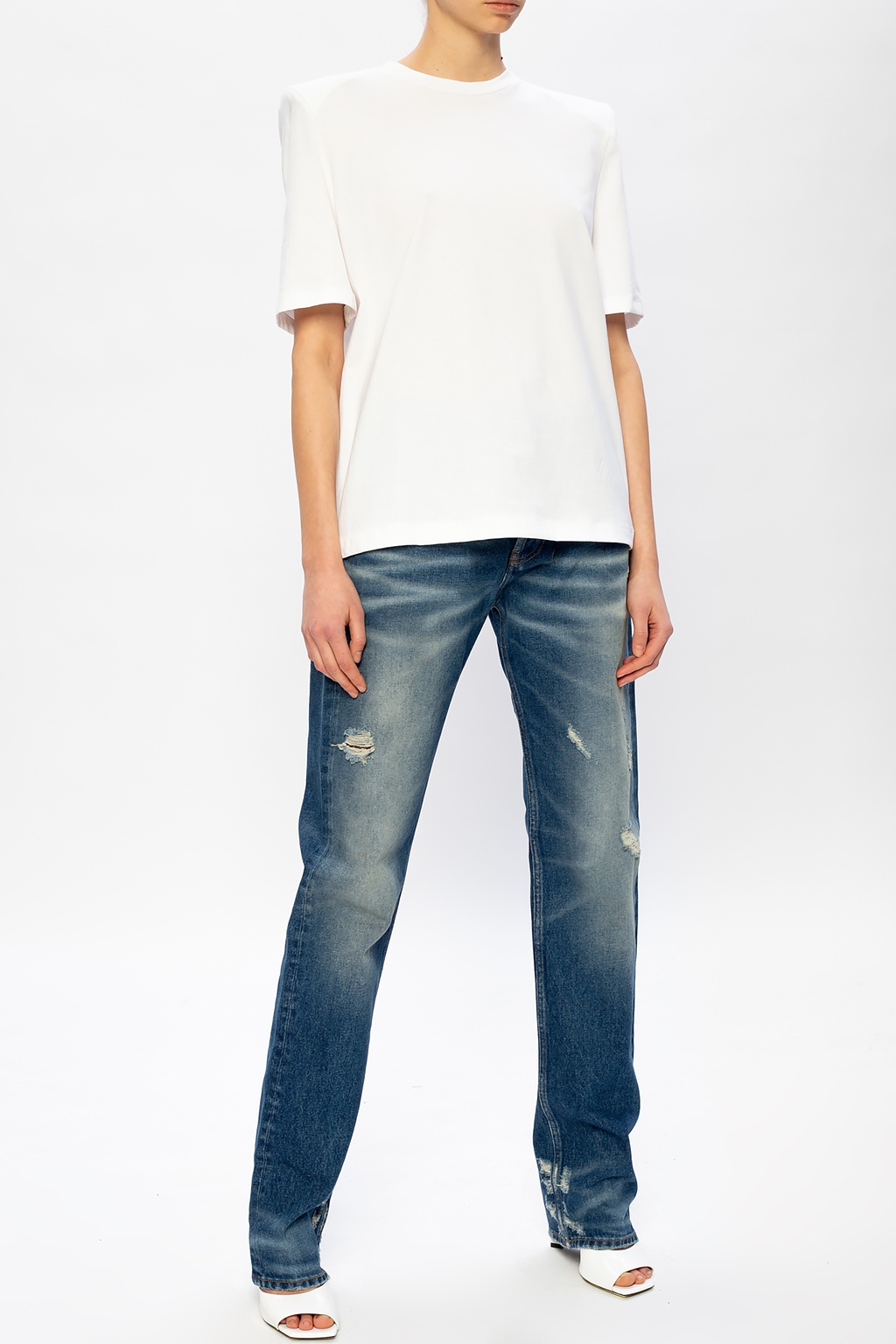 The Attico High-waisted jeans